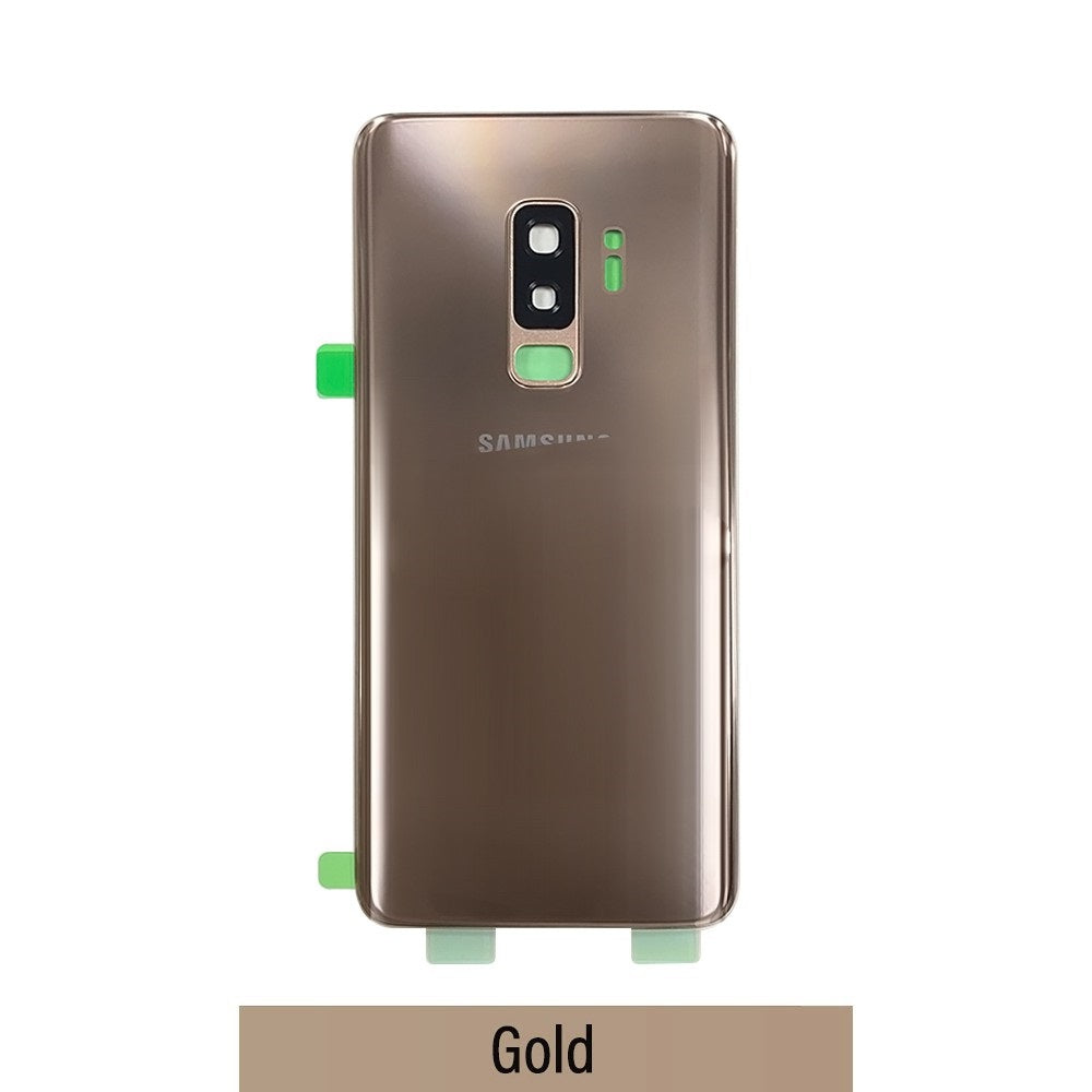 Brown Rear Cover Glass For Samsung Galaxy S9 Plus G965F-Gold Brown Rear Cover Glass For Samsung Galaxy S9 Plus G965F-Gold